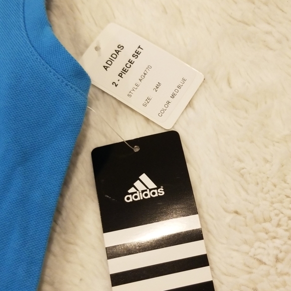 🎉 NWT adidas 24mo 2pc sporty dress set - Picture 3 of 4